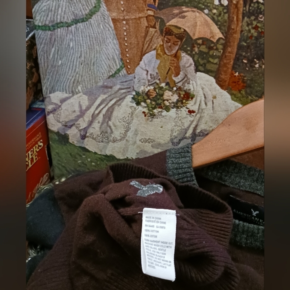 🥼👔👖American Eagle Classic Fit 👟👟 🧢Size S/P, Purple/Black,New,Gift! 🎁 - Picture 4 of 13